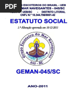 Estatuto Do Geman-045 Sc-1.ª Alteração-registrado