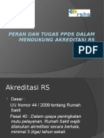 Peran Dan Tugas PPDS