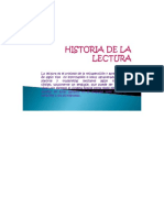 Diapositivas Historia de La Lectura