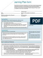 Sem4 - Qa Learning Plan Form