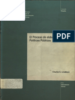 El Proceso de Elaboración de Políticas Públicas