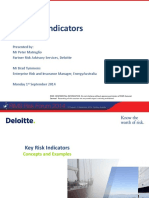Deloitte - Key Risk Indicators