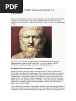 A Visão de Platão Sobre a Música e a Educação