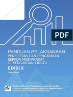 Panduan Pelaksanaan Penelitian Dan PPM Edisi X 2016