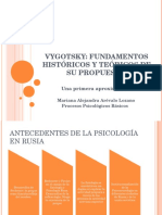 Aspectos Centrales de La Propuesta de Vigotsky