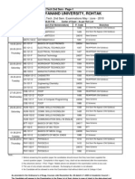 DateSheet 2nd Sem B.Tech Maharshi Dayanand University Rohtak MDU May 2010 TechnoKriti Manav Rachna College of Engineering Faridabad