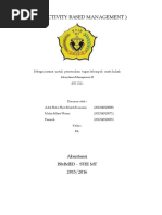 Download Kelompok 4_abm  Activity Based Management by Niko Heri Mukti Kusuma SN308944125 doc pdf