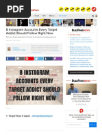 8 instagram accounts every target addict should follow right now