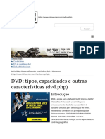 DVD_ Tipos, Capacidades e Outras Características