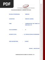 Trabajo de Investigacion Derecho Laboral - Cts