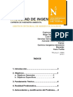 Gestion Integral de Residuos Solidos