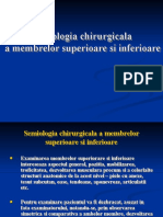 Semiologia Chirurgicala a Membrelor