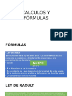 Calculos y Fórmulas