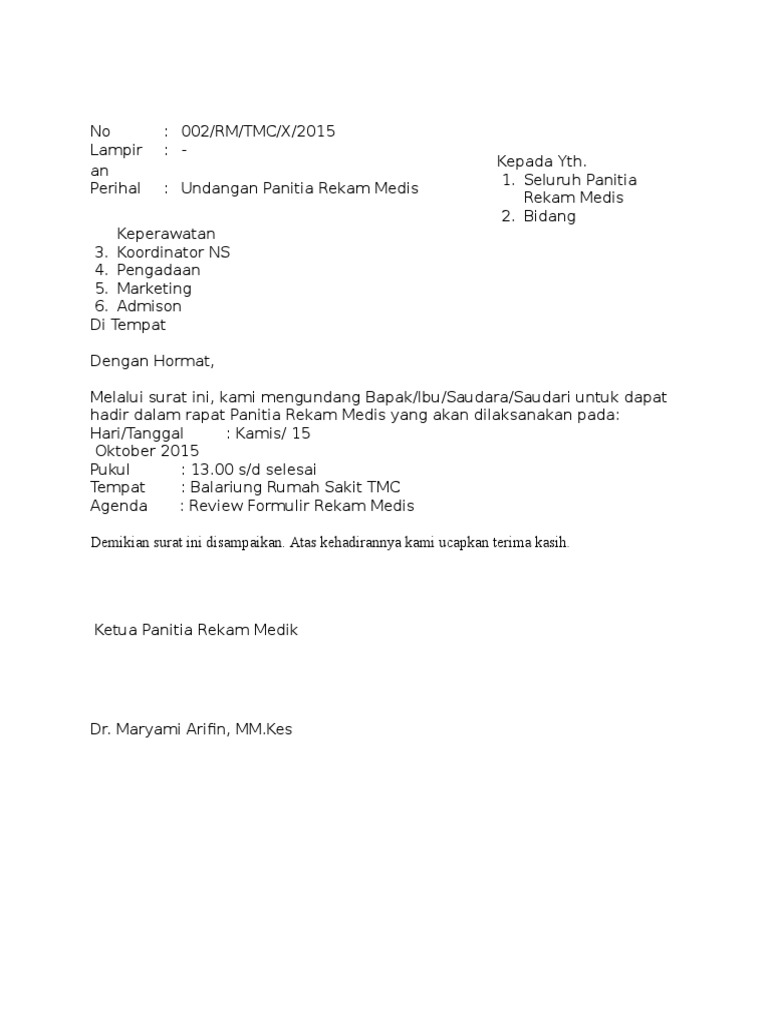 Undangan RM | PDF