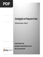 Investigacao Pequenos Frutos