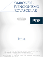 Trombolisis-Intervencionismo Neurovascular PDF