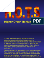 Higher Order Thinking Skills.ppt