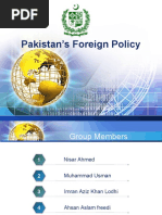 Pakistan's Foreign Policy