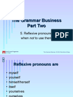 Reflective Pronouns
