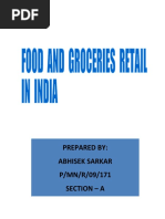 Groceries and Food Retail in India