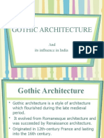 Gothic Architecture: and Its Influence in India