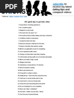 Download 101 quick tips to get laid often by idatechicks SN30902236 doc pdf