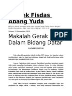 Materi Gerak Dalam Bidang Datar