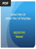 Download WA 0818640832 Aplikasi Video Call Cara Video Call by Aplikasi Video Call Paling Bagus SN309042665 doc pdf