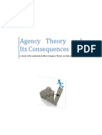 Agency Theory and Its Consequences