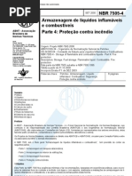 Abnt - Nbr 7505 - gem de Liquidos Inflamaveis E Combustive Is - Parte 4 Protecao Contra In