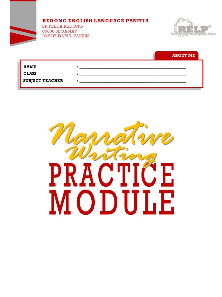 Narrative Writing Practice Module | PDF
