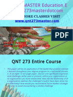 QNT 273 MASTER Education Expert/qnt273masterdotcom