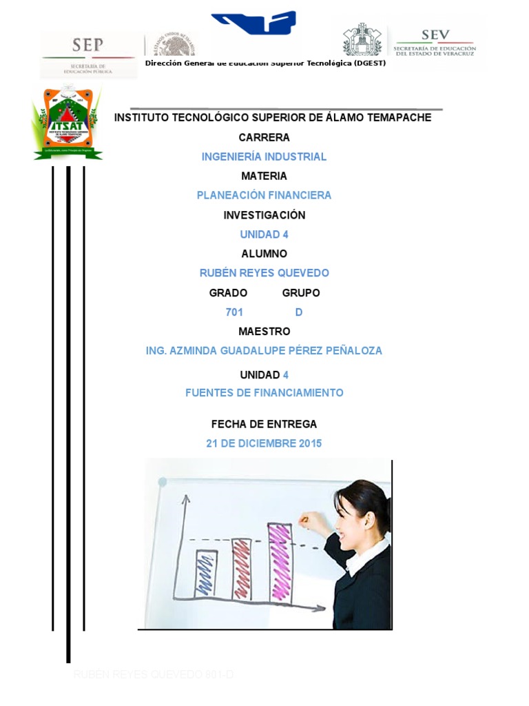 Unidad 4 fuentes de financiamiento pdf