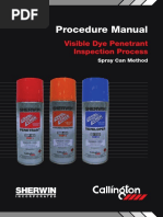 Manual Visible Dye Penetrant PDF