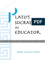 Scott - Plato's Socrates As Educator