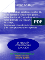 LA  RELACIÓN COMUNICACIÓN EDUCACIÓN 2010 4 mayo