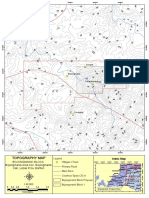 Topography Map: Bojongmanik Block Bojongmanik Area Kec. Bojongmanik Kab. Lebak Prov. Banten