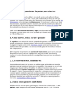 Diez Maneras Sorprendentes de Perder Peso Mientras Duermes