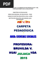 Carpeta Pedagogica 