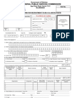 FPSC (Pakistan) Application & Challan Form