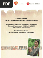 Case Studies From NGO Community Across Asia