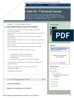 Informática para Todos Por - It Enmanuel Guzmán - Implementaciones Físicas de Ethernet