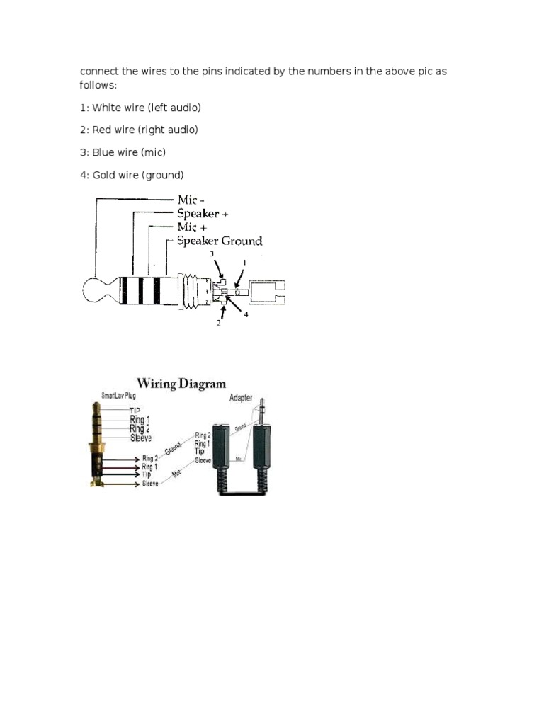 Audio Cable Wiring Guide | PDF | Art