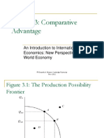 Lecture 3: Comparative Advantage: An Introduction To International Economics: New Perspectives On The World Economy