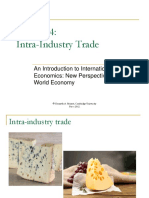 Intra-Industry Trade: An Introduction To International Economics: New Perspectives On The World Economy