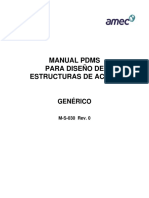 Manual PDMS Para Diseno Estructuras de Acero Amec