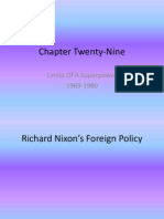 Chapter Twenty-Nine: Limits of A Superpower 1969-1980