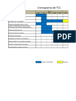 Cronograma TCC