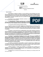 Conculta Vinculante Sobre La Tasa de IVA Para Alquiler