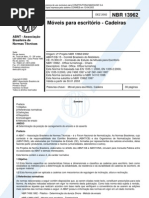 NBR 13962 - Moveis Para Escritorio - Cadeiras